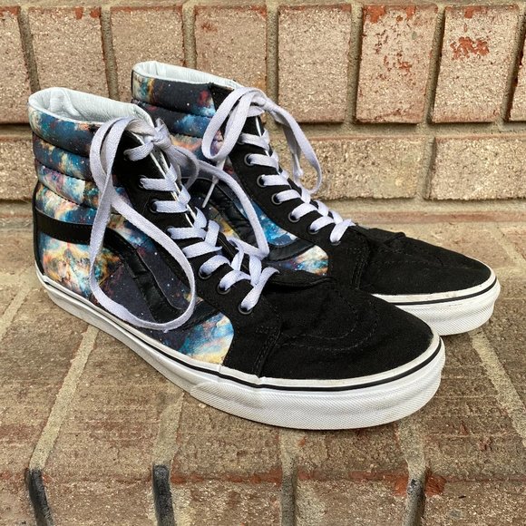 Vans Other - VANS Men's TB4R Cosmic Space Print Skateboard Shoes Sneakers Size 11.5